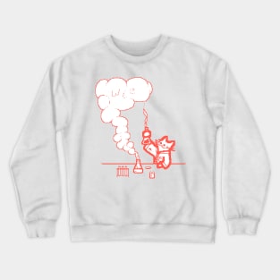 owie the scientist Crewneck Sweatshirt